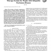 A 3D Pedagogical Agent Enhanced Virtual Therapy System for People with Idiopathic Parkinson Disease