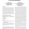 A calculus of trust and its application to PKI and identity management