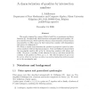 A characterization of quadrics by intersection numbers