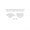 A class of marked invariant subspaces with an application to algebraic Riccati equations