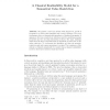 A Classical Realizability Model for a Semantical Value Restriction