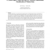 A Cluster-Space Visual Interface for Arbitrary Dimensional Classification of Volume Data