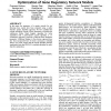 A co-evolutionary hybrid algorithm for multi-objective optimization of gene regulatory network models