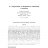 A Comparison of Rhythmic Similarity Measures