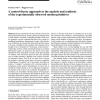 A control theory approach to the analysis and synthesis of the experimentally observed motion primitives