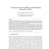 A Framework for Modelling and Simulating Networks of Cells