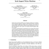 A Gaussian Belief Propagation Solver for Large Scale Support Vector Machines