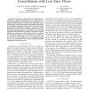 A genetic algorithm for designing constellations with low error floors