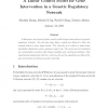 A linear control model for gene intervention in a genetic regulatory network