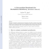 A List-machine Benchmark for Mechanized Metatheory: (Extended Abstract)