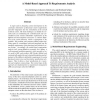 A Model-Based Approach To Requirements Analysis