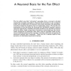 A neuronal basis for the fan effect