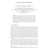 A new concept of robustness