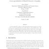 A new generalization of Mantel's theorem to k-graphs