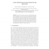 A New Synchronous Lower Bound for Set Agreement