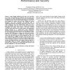 A novel cache architecture with enhanced performance and security