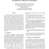 A Novel Way of Computing Similarities between Nodes of a Graph, with Application to Collaborative Recommendation