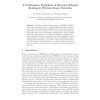 A Performance Evaluation of Intrusion-Tolerant Routing in Wireless Sensor Networks