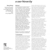 A practical key management scheme for access control in a user hierarchy