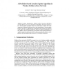 A Prediction-Based Location Update Algorithm in Wireless Mobile Ad-Hoc Networks