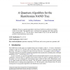 A Quantum Algorithm for the Hamiltonian NAND Tree