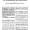 A reconfigurable hardware for one bit transform based multiple reference frame Motion Estimation