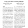A Scalable Control Topology for Multicast Communications