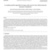 A scalable parallel algorithm for large-scale reactive force-field molecular dynamics simulations