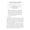 A Scale-Space Approach to Landmark Constrained Image Registration