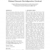 A Sensor Distribution Algorithm for FPGAs with Minimal Dynamic Reconfiguration Overhead
