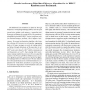 A Simple Synchronous Distributed-Memory Algorithm for the HPCC RandomAccess Benchmark