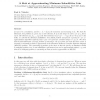 A Stab at Approximating Minimum Subadditive Join