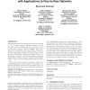 A stochastic process on the hypercube with applications to peer-to-peer networks