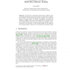 A Stochastic Theory of Black-Box Software Testing