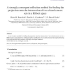 A strongly convergent reflection method for finding the projection onto the intersection of two closed convex sets in a Hilbert 