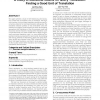 A study of statistical models for query translation: finding a good unit of translation