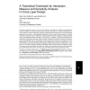 A theoretical framework for interaction measure and sensitivity analysis in cross-layer design