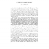A Tribute to Eugene Freuder