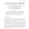 A Virtual Prolog Approach to Implementing Beliefs, Desires and Intentions in Animat Agents
