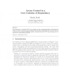 Access control in a core calculus of dependency