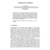 Adaptation in Turn-Initiations