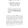 Adapting a Probabilistic Disambiguation Model of an HPSG Parser to a New Domain
