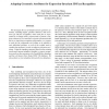 Adapting Geometric Attributes for Expression-Invariant 3D Face Recognition