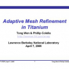 Adaptive Mesh Refinement in Titanium