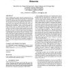 Adaptive nearest neighbor queries in travel time networks