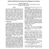 Adaptive Parallel Sentences Mining from Web Bilingual News Collection