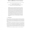 Admission Region of Multimedia Services for EDCA in IEEE 802.11e Access Networks
