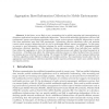 Aggregation based information collection for mobile environments