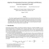 Algebraic pseudorandom functions with improved efficiency from the augmented cascade