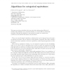 Algorithms for Categorical Equivalence